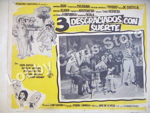 FERNANDO CASANOVA/3 DESGRACIADOS CON SUERTE